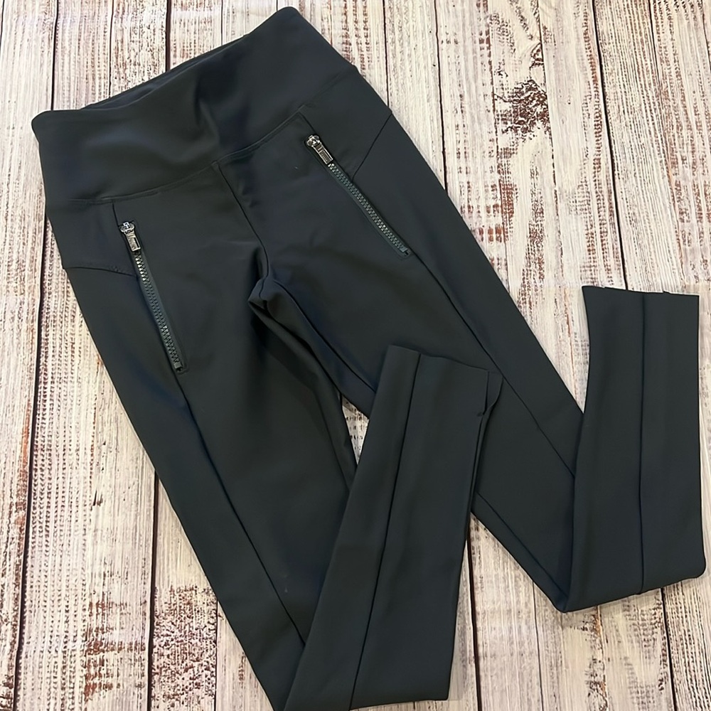Athleta Stellar Work Travel Tight Dark Gray